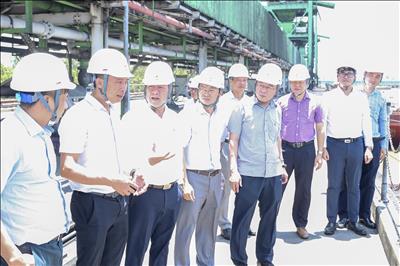 Bộ Công Thương kiểm tra công tác bảo đảm cung ứng điện mùa khô tại Công ty Nhiệt điện Thái Bình