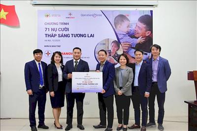 71 em nhỏ không may mắc dị tật vùng hàm mặt được tặng 