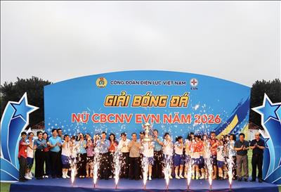 EVNHANOI vô địch Giải bóng đá nữ EVN lần thứ nhất